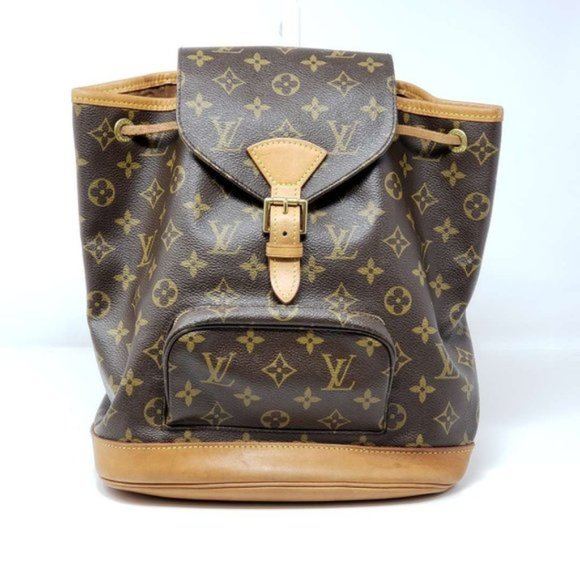 Auth Louis Vuitton Monogram Montsouris PM Backpack - Picture 2 of 16